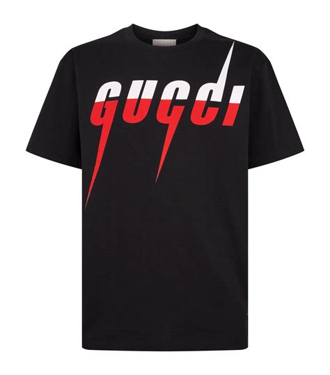 black gucci shirt cheap|gucci t shirt price men.